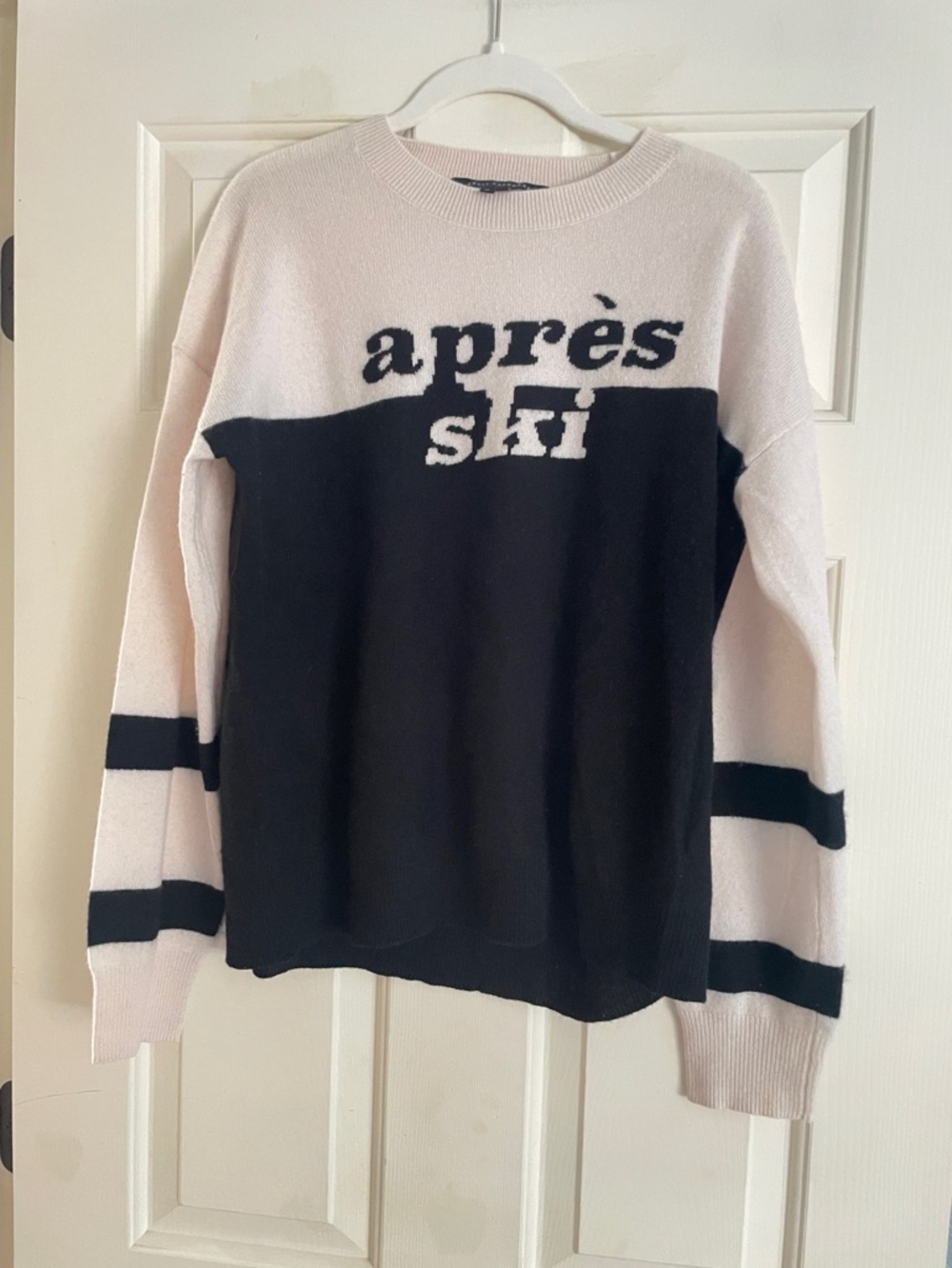 Apres ski 100 percent cashmere sweater
